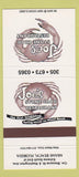 Matchbook Cover - Joe's Stone Crab Restaurant Miami Beach FL 30 Strike