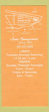 Matchbook Cover - Joe's Stone Crab Restaurant Miami Beach FL 30 Strike