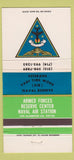 Matchbook Cover Armed Forces Reserve Naval Air Station Los Alamitos CA 30 Strike