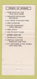 Matchbook Cover Armed Forces Reserve Naval Air Station Los Alamitos CA 30 Strike