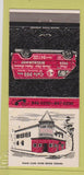 Matchbook Cover - Cafe 200 Restaurant Van pizza Newport RI 30 Strike