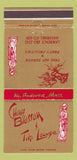 Matchbook Cover - China Blossom Tiki Lounge Lawrence Haverhill MA 30 Strike