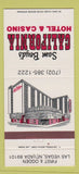 Matchbook Cover - Sam Boyd's California Hotel Casino Las Vegas NV 30 Strike