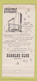 Matchbook Cover - Harolds Club Reno NV Casino State Fair Frolics 30 Strike