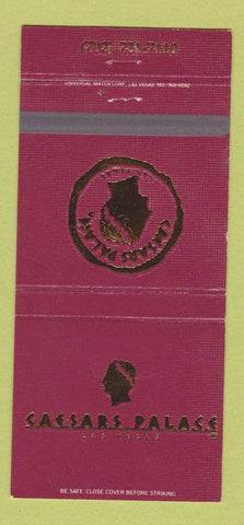 Matchbook Cover - Caesars Palace Casino Hotel Las Vegas NV  30 Strike