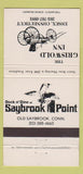 Matchbook Cover - Griswold Inn Essex CT Old Saybrook 30 Strike