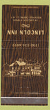Matchbook Cover - Lincoln Inn Rockville Centre LI NY 30 Strike