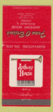 Matchbook Cover - Fran O Brien's Anthony House Washington DC 30 Strike