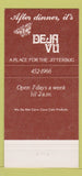 Matchbook Cover - Blackie's House of Beef Washington DC 30 Strike