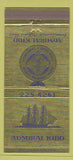 Matchbook Cover - Admiral Kidd Officers Mess Navy San Diego CA 30 Strike