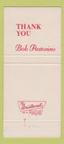 Matchbook Cover - Pastorino's Brittany Inn Walnut Creek CA 30 Strike