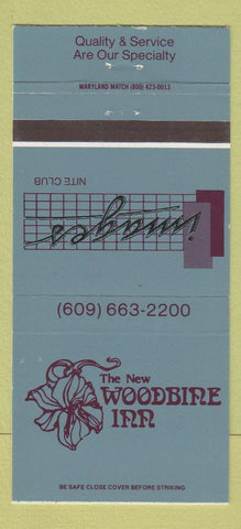 Matchbook Cover - Woodbine Inn Moorestown NJ 30 Strike