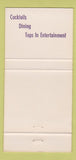 Matchbook Cover - Tender Trap Highland Park MI 30 Strike