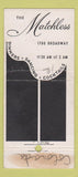 Matchbook Cover - Miller's Restaurant Denver Colorado WORN 30 Stick
