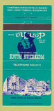 Matchbook Cover - Reef Hotel Waikiki Beach Hawaii Don Ho Music 30 Strike