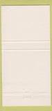 Matchbook Cover - Reef Hotel Waikiki Beach Hawaii Don Ho Music 30 Strike