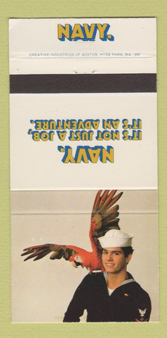Matchbook Cover - US Navy Recruiting Milwaukee WI 30 Strike
