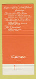 Matchbook Cover - Commissioned Officers Mess San Diego CA 30 Strike