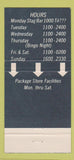 Matchbook Cover - CPO Mess Open San Diego CA 30 Strike