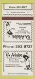 Matchbook Cover - El Adobe Mexican Warrenville IL 30 Strike