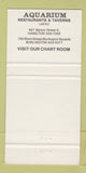 Matchbook Cover - Aquarium lobster Hamilton ON Burlington 30 Strike