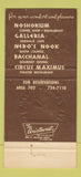 Matchbook Cover - Caesars Palace Las Vegas NV Casino 30 Strike