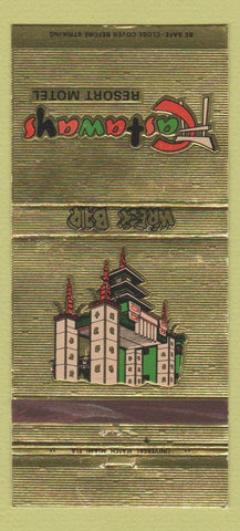 Matchbook Cover - Castaways Resort Motel Miami Beach FL 30 Strike
