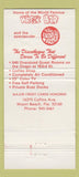 Matchbook Cover - Castaways Resort Motel Miami Beach FL 30 Strike