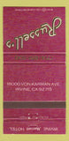 Matchbook Cover - Russell's Irvine CA Marriott Hotel 30 Strike