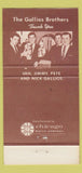 Matchbook Cover - Miller's Pub Chicago IL 30 Strike
