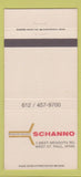 Matchbook Cover - Schanno Refrigeration West ST Paul MN 30 Strike