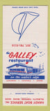 Matchbook Cover - Galley Restaurant Falmouth Foreside ME 30 Strike