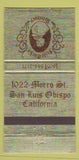Matchbook Cover - Friar Tuck's Refectory San Luis Obispo CA 30 Strike