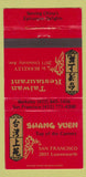 Matchbook Cover - Shang Yuen Chinese San Francisco CA 30 Strike