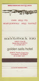 Matchbook Cover - Saddleback Inn Santa Ana CA Long Beach 30 Strike