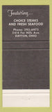 Matchbook Cover - Oakwood Club Dayton OH WEAR 30 Strike