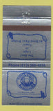 Matchbook Cover - Crab Market St Petersburg Beach FL 30 Strike