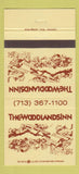 Matchbook Cover - Woodlands Inn 30 Strike