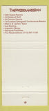 Matchbook Cover - Woodlands Inn 30 Strike