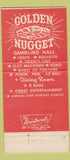 Matchbook Cover - Golden Nugget Hotel Casino Las Vegas NV 30 Strike