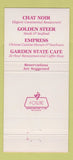 Matchbook Cover - Atlantis Casino Hotel Atlantic City NJ 30 Strike