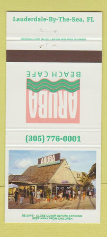 Matchbook Cover - Aruba Beach Cafe Fort Lauderdale FL 30 Strike