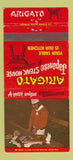 Matchbook Cover - Arigato Japanese Steak Rochester Buffalo NY 30 Strike
