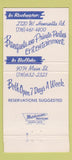 Matchbook Cover - Arigato Japanese Steak Rochester Buffalo NY 30 Strike
