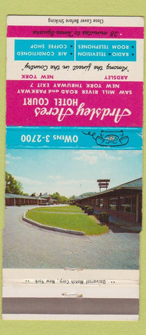 Matchbook Cover - Ardsley Acres Hotel Court Ardsley NY 30 Strike
