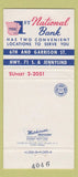 Matchbook Cover - 1st National Bank Fort Smith AR 30 Strike