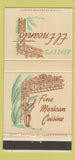 Matchbook Cover - Ashley's El Encanto Mexican Long Beach CA 30 Strike