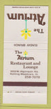 Matchbook Cover - Atrium Rolling Meadows IL restaurant 30 Strike