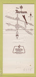 Matchbook Cover - Atrium Rolling Meadows IL restaurant 30 Strike