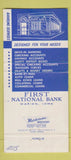 Matchbook Cover - 1st National Bank Marion IA 30 Strike